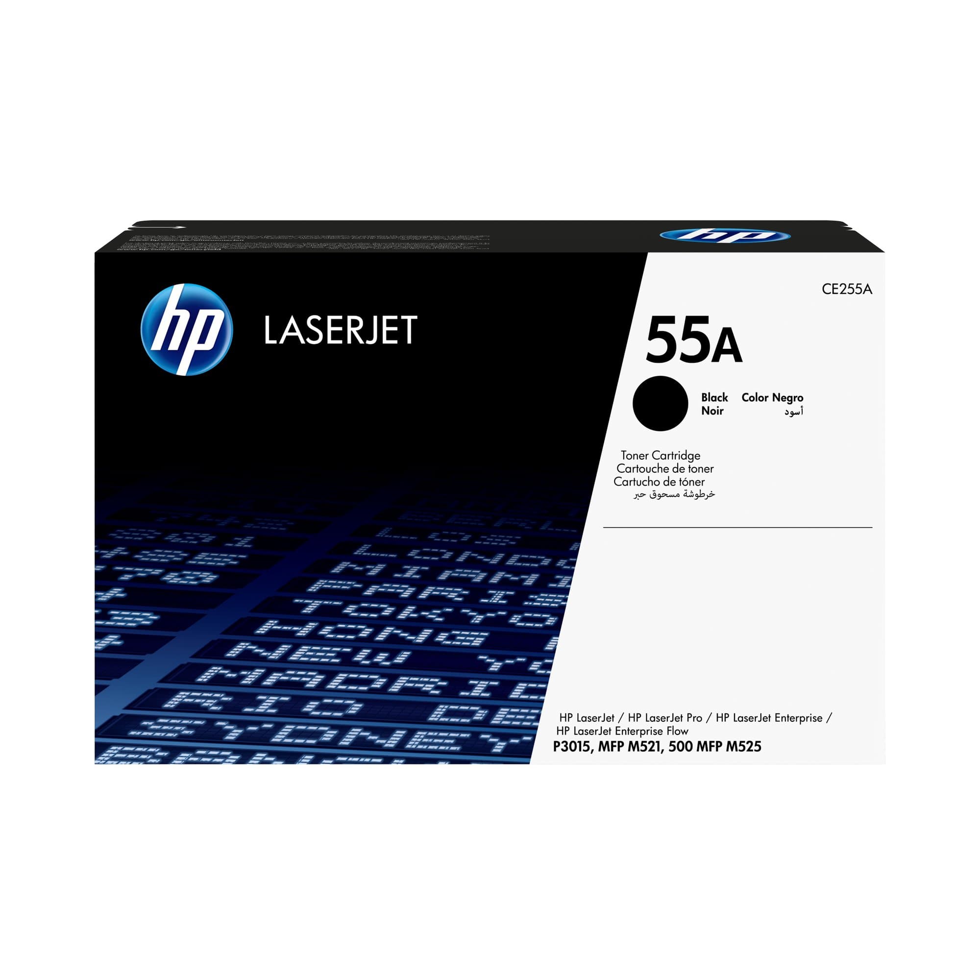 HP HP 55A BLACK LJ TONER CART CE255A. 1021817