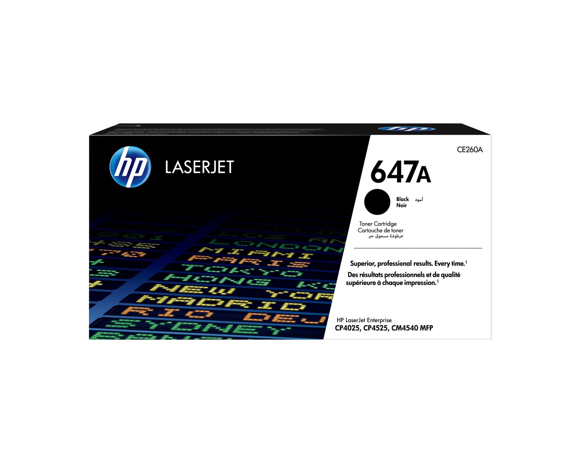 HP HP 647A BLACK LJ TONER CART CE260A 1037406