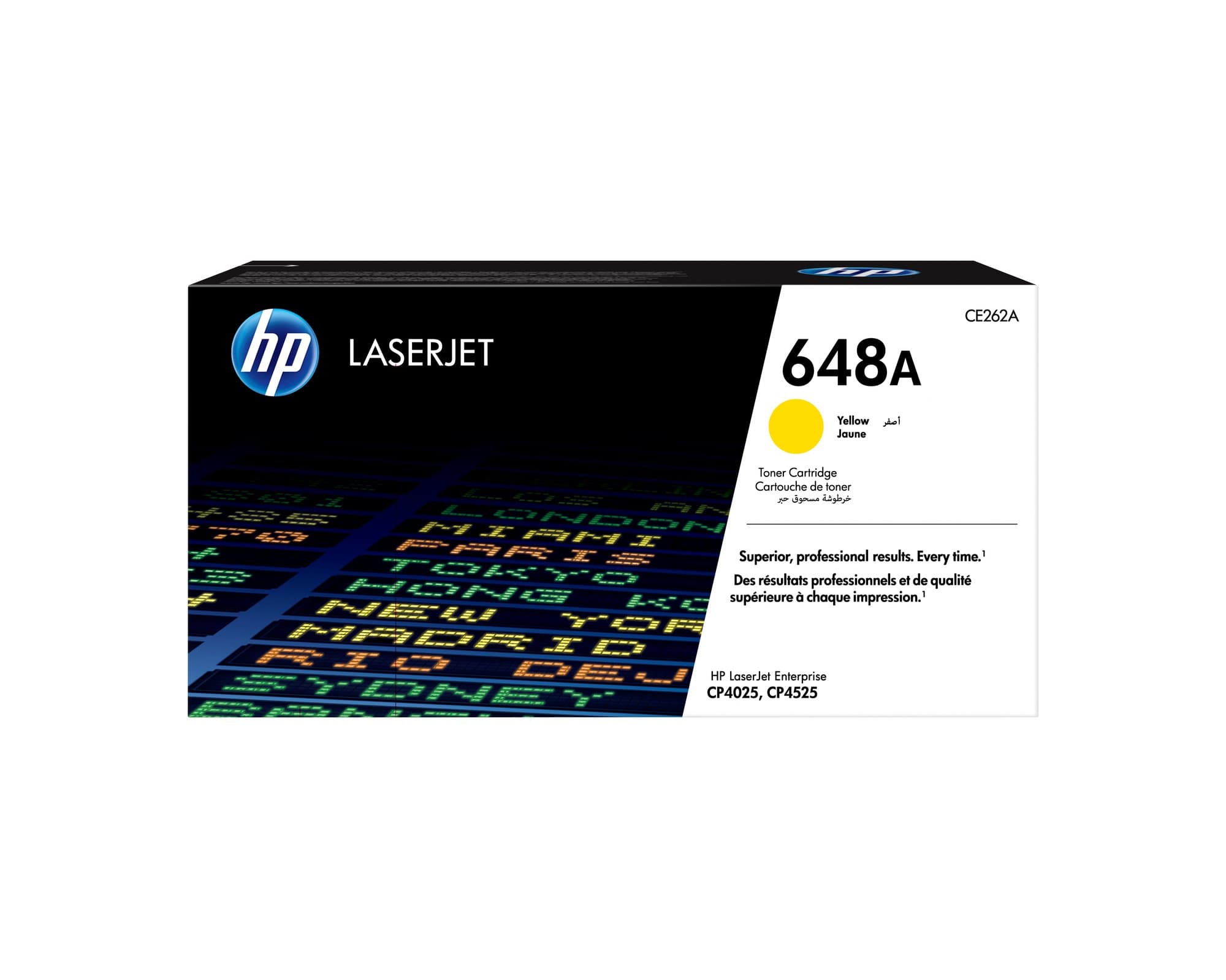HP HP 648A YELLOW LJ TONER CART CE262A 1037409