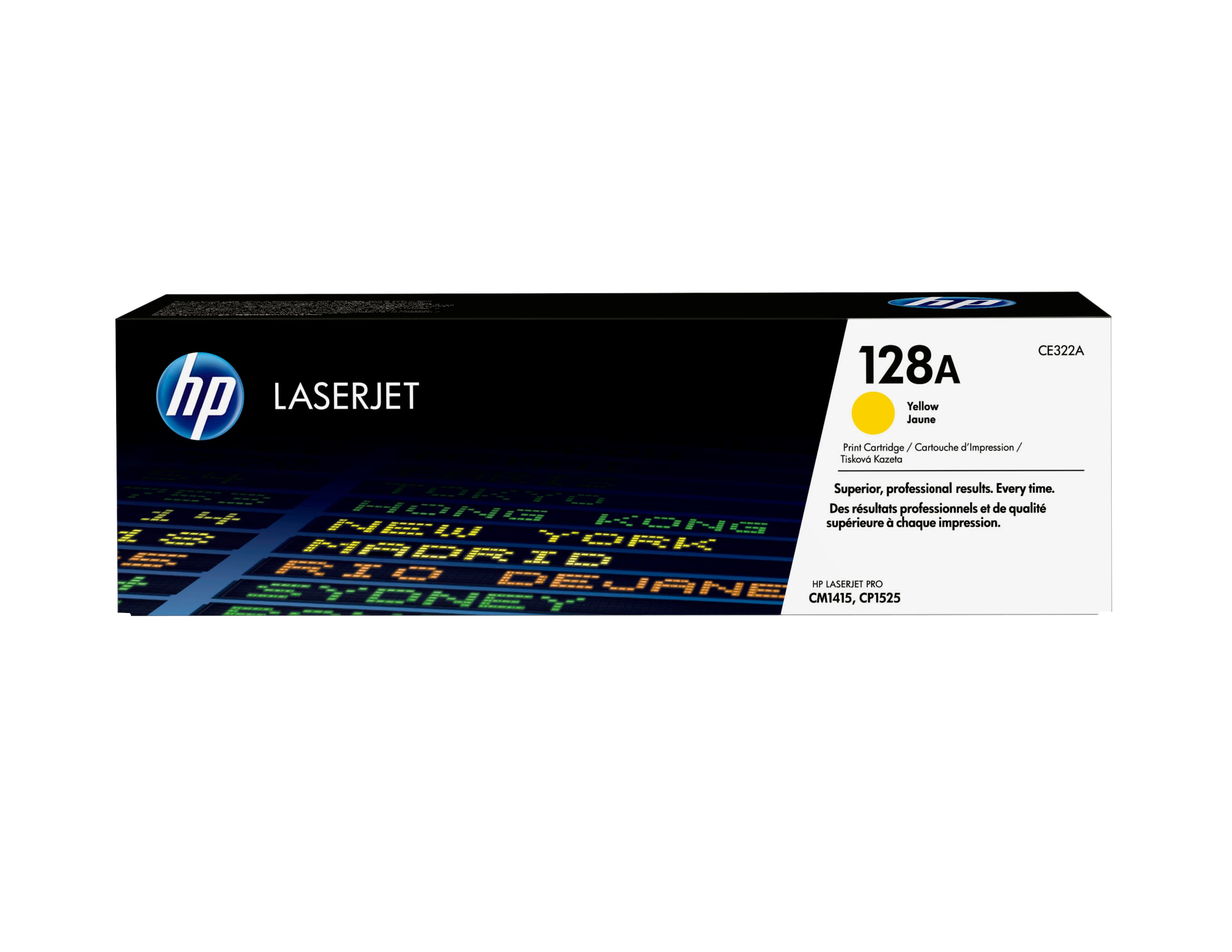 HP HP 128A YELLOW LJ TONER CART CE322A 1212939