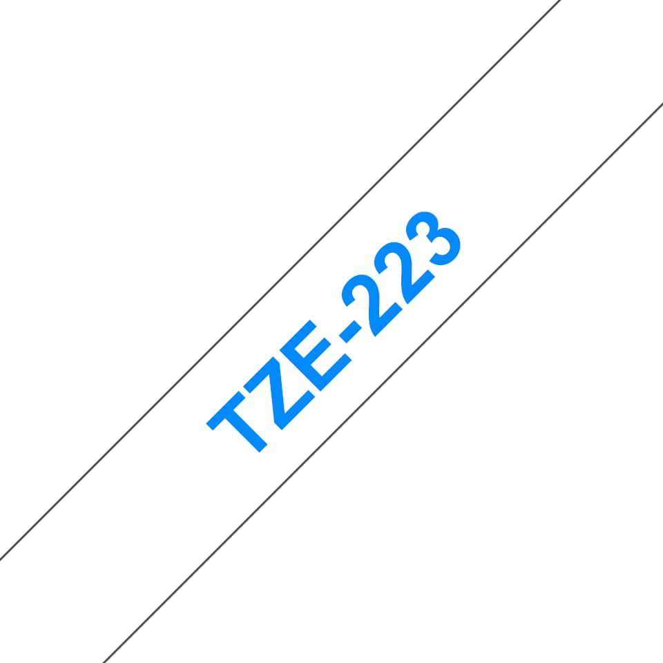 BROTHER BROTHER TZe223 9mm x 8m Standard laminated Blue 1536050