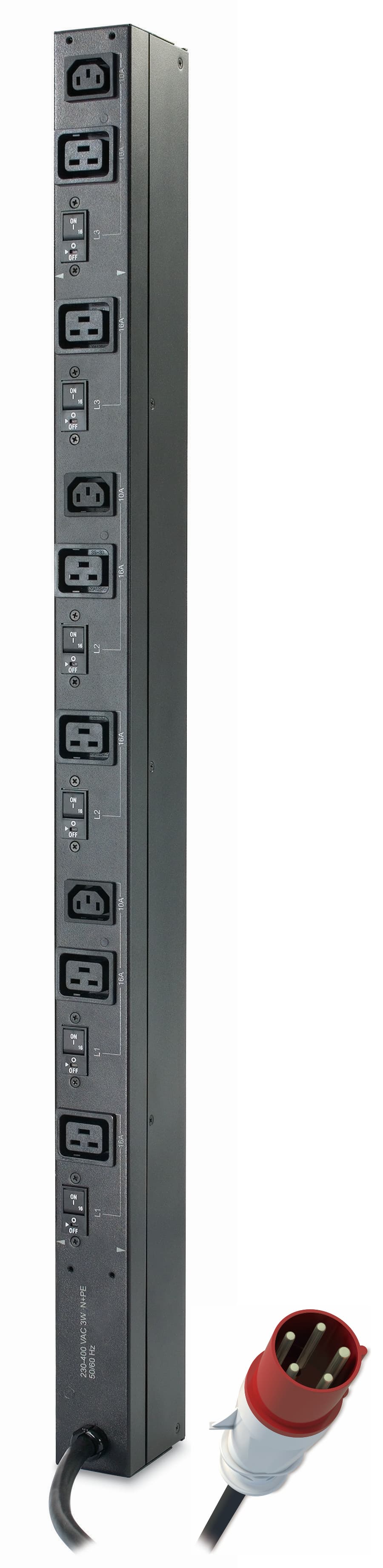 APC APC Rack PDU. Basic. Zero U. 22kW. 230V. (6) 1542543