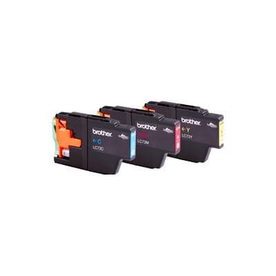 BROTHER BROTHER LC73CL3PK Colour High Yield Twin Inkjet 1547778