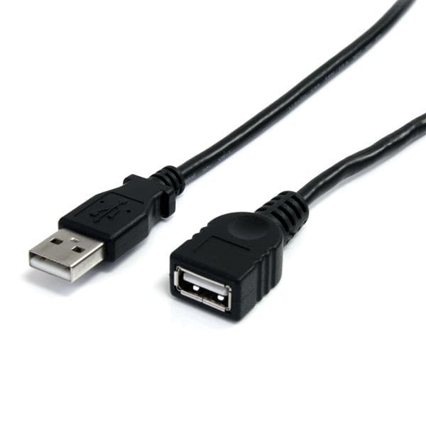 StarTech.com StarTech.com 3 ft Black USB Extension Cable A to A 1616794