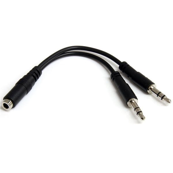StarTech.com StarTech.com 3.5mm 3 Pin Headset Splitter 1721995