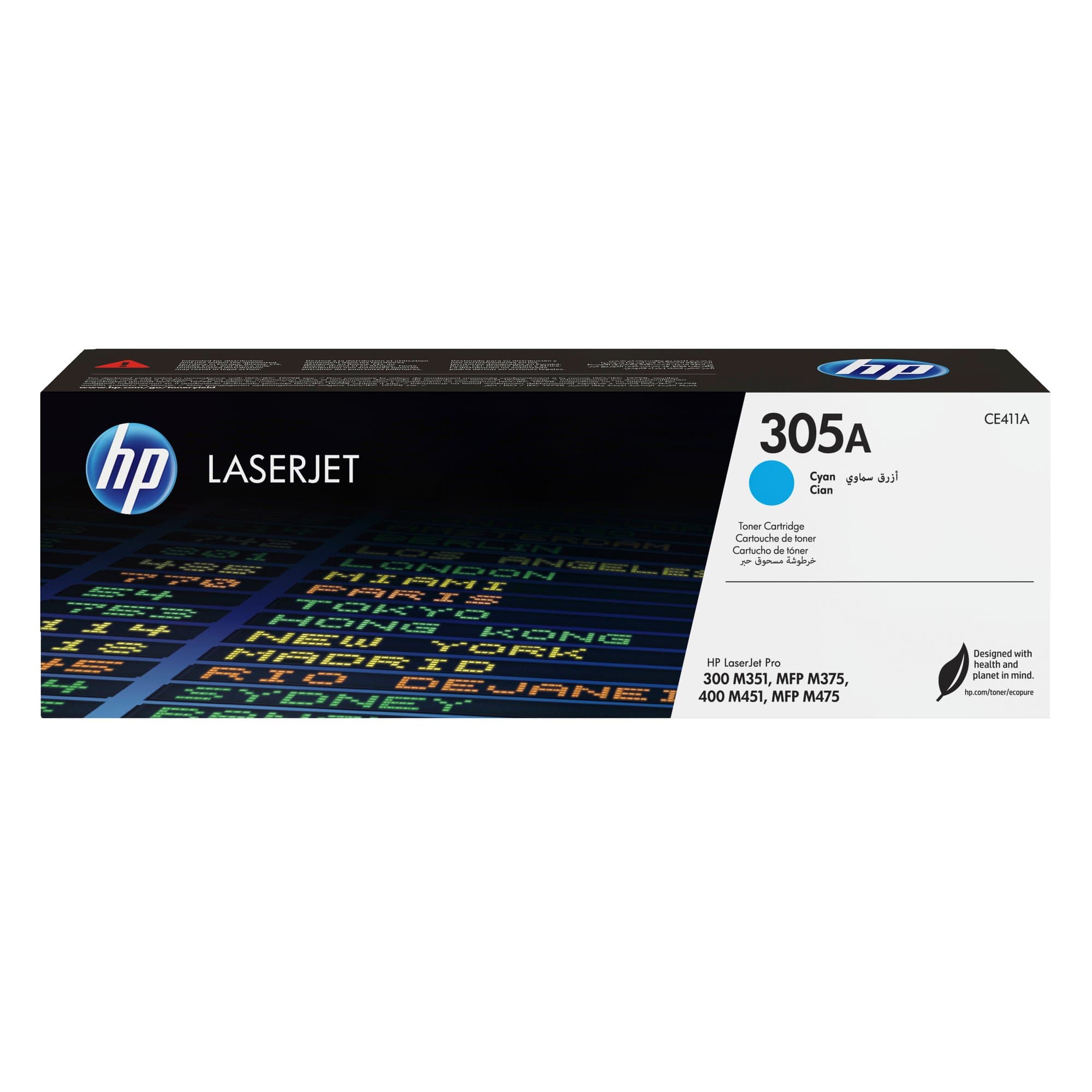HP HP 305A CYAN LJ TONER CART CE411A 1858357