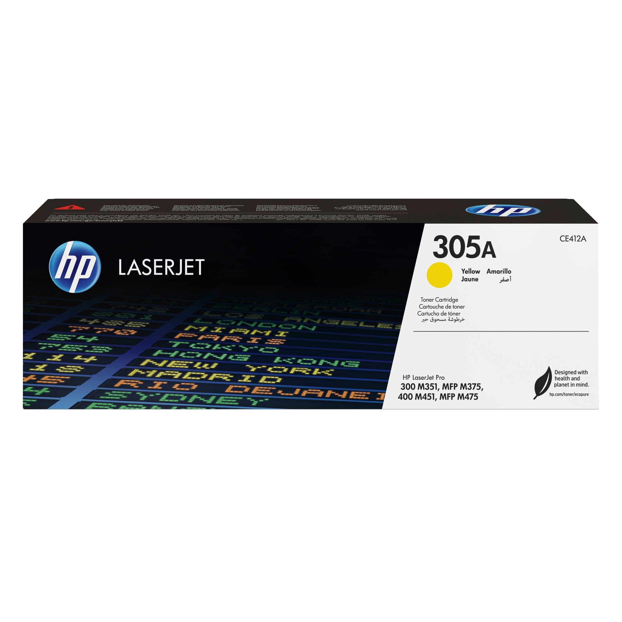 HP HP 305A YELLOW LJ TONER CART CE412A 1858358