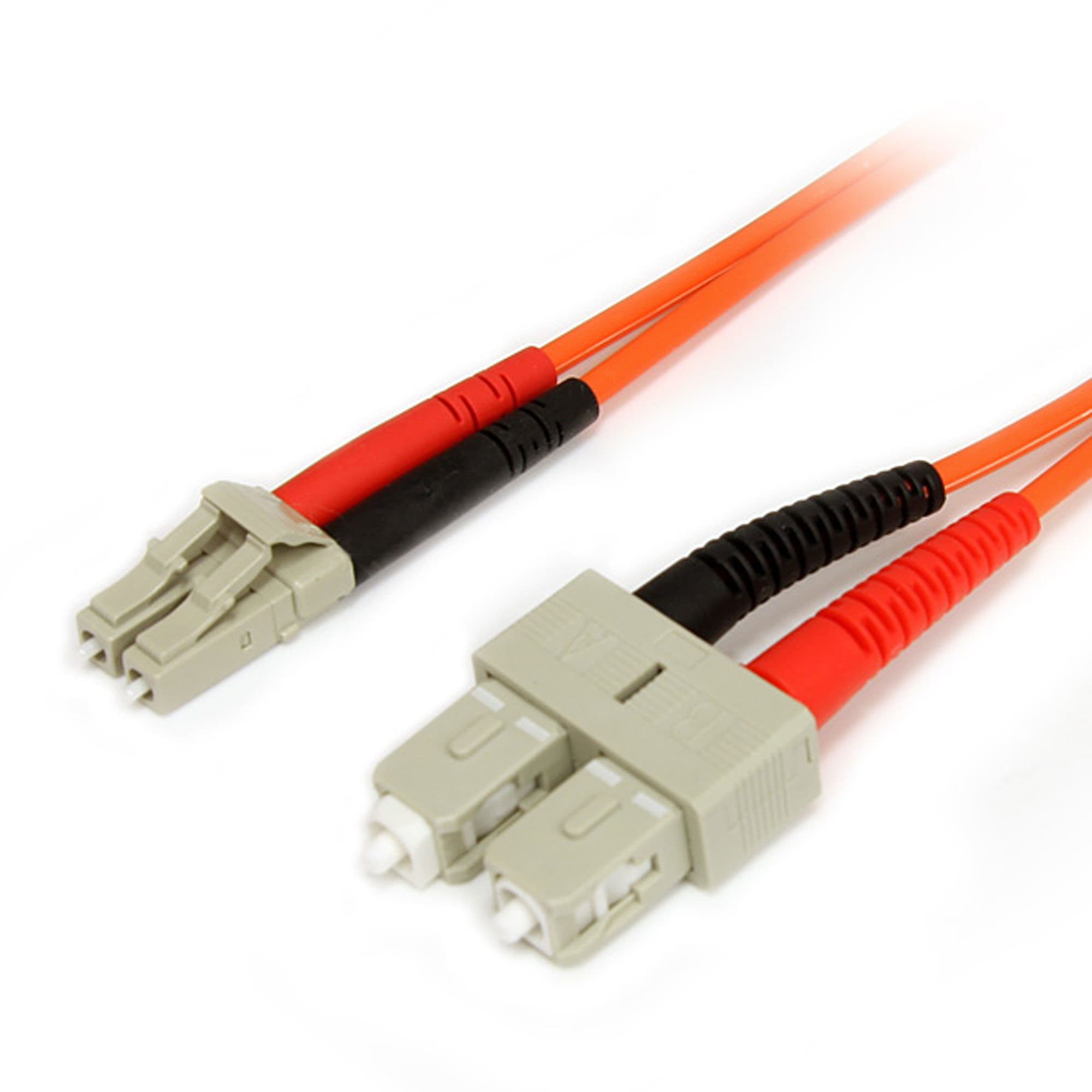 StarTech.com StarTech.com 2m Multimode Fiber Patch Cable LC - SC 1861134