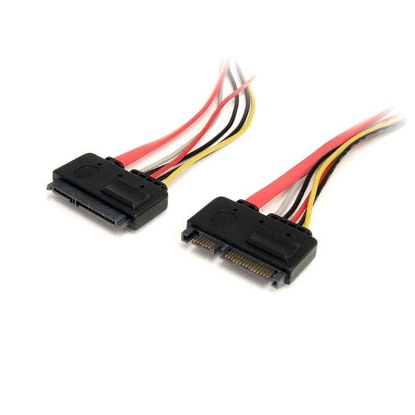 StarTech.com StarTech.com 12in 22 Pin SATA Power/Data Ext Cable 1861399
