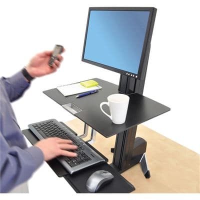 ERGOTRON ERGOTRON WORKFIT S SINGLE HD WITH WORKSURFACE 1867595