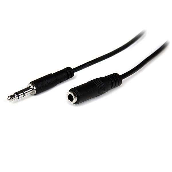 StarTech.com StarTech.com 1m Slim 3.5mm Stereo Extension Cable M/F 2061234