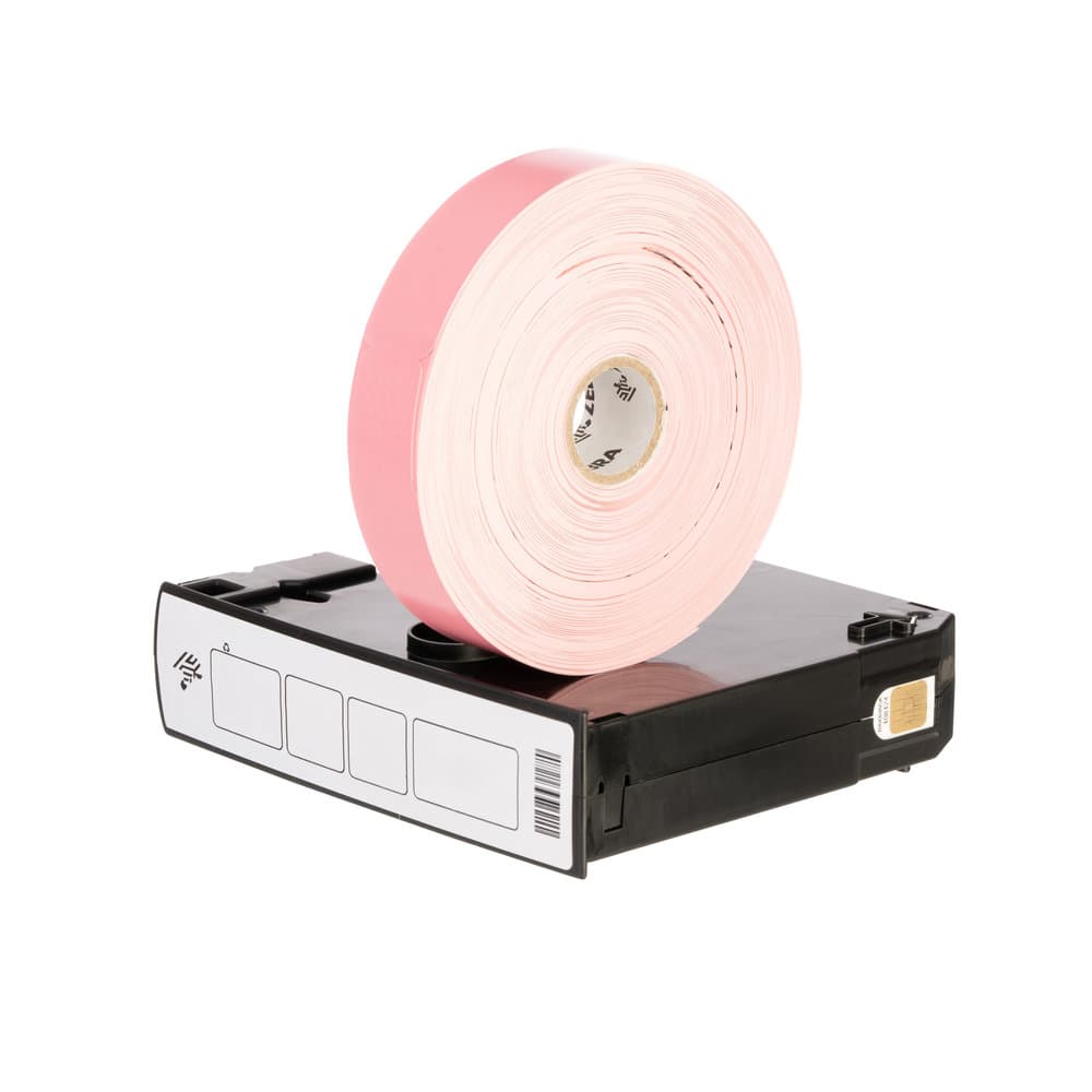 ZEBRA ZEBRA Z-Band Splash Pink 350 labels x 6 packs 2343250