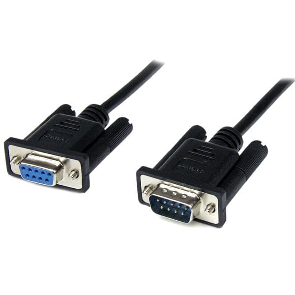 StarTech.com StarTech.com 2m Black DB9 RS232 Null Modem Cable F/M 2422568