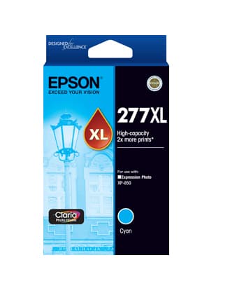 EPSON EPSON 277XL High Cap Claria Photo HD Cyan Ink 2425988