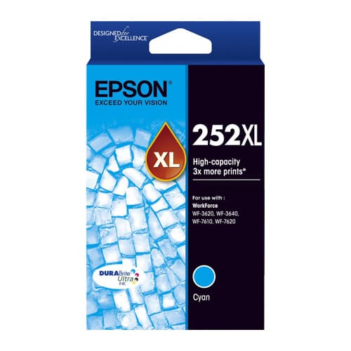 EPSON EPSON 252XL High Capacity DURABrite Ultra Cyan 2574736