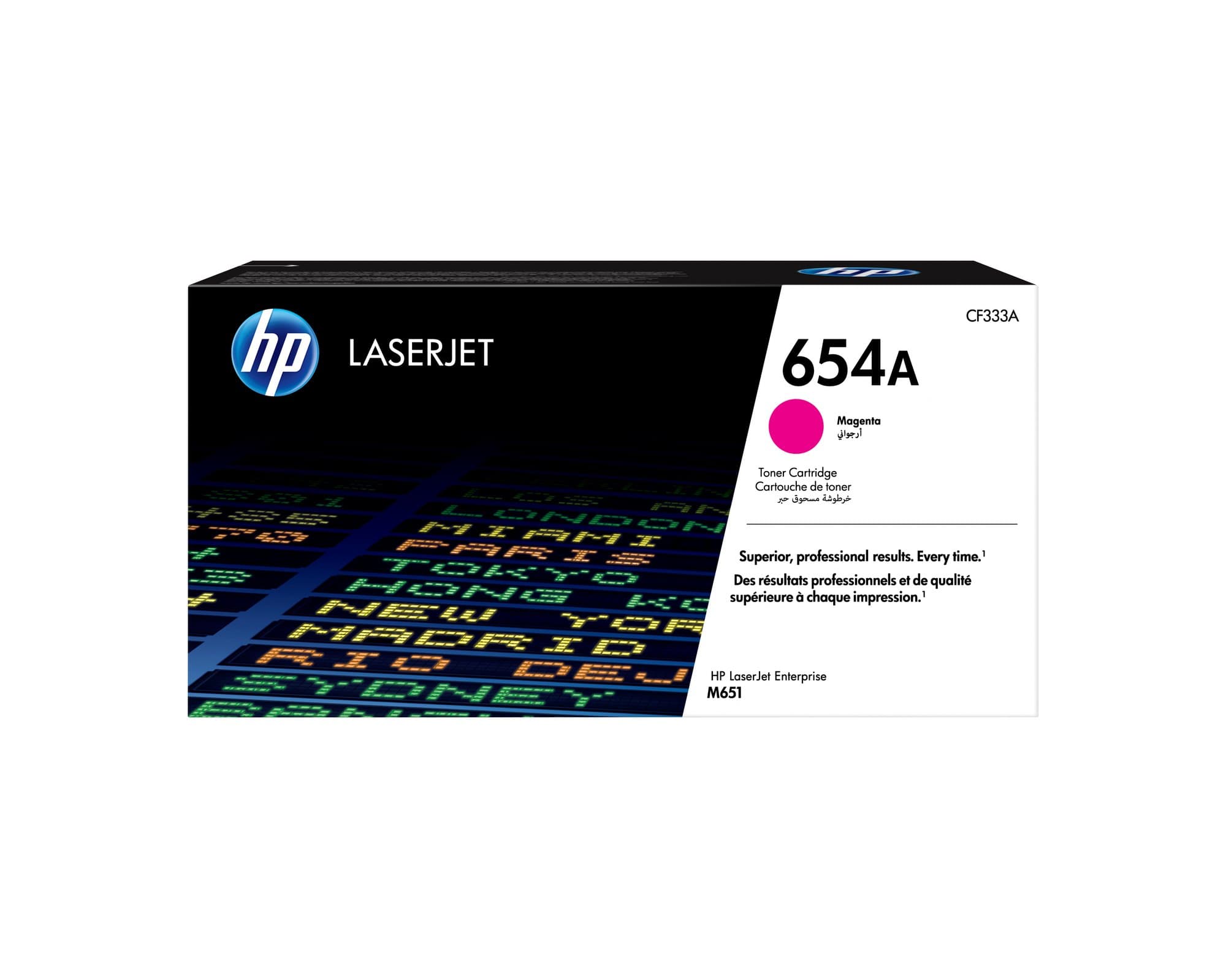 HP HP 654A MAGENTA LJ TONER CART CF333A 2575448