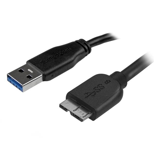 StarTech.com StarTech.com 2m 6ft Slim USB 3.0 Micro B Cable 2687755