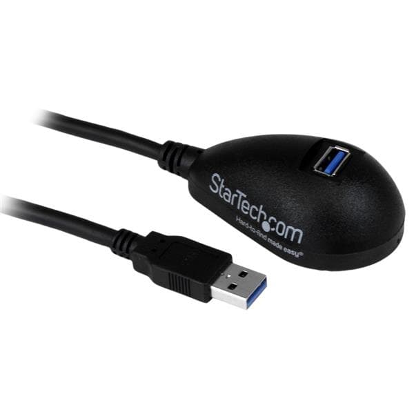 StarTech.com StarTech.com 5ft Black USB 3 Desktop Extension Cable 2687757