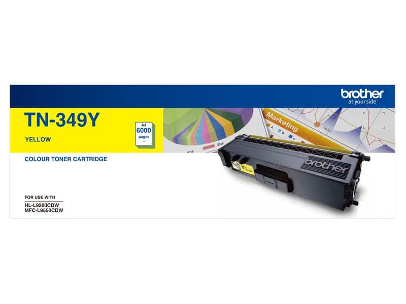 BROTHER BROTHER TN349Y 6000 pages Yellow Toner 2690422