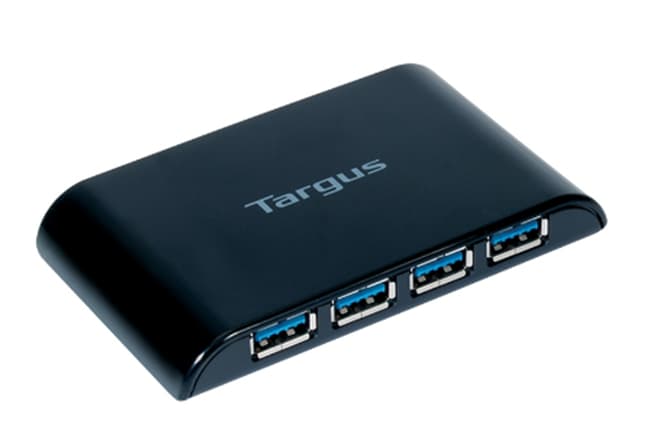 TARGUS TARGUS HUB 4-PORT USB 3.0 BLACK GRAY OEM 2764940
