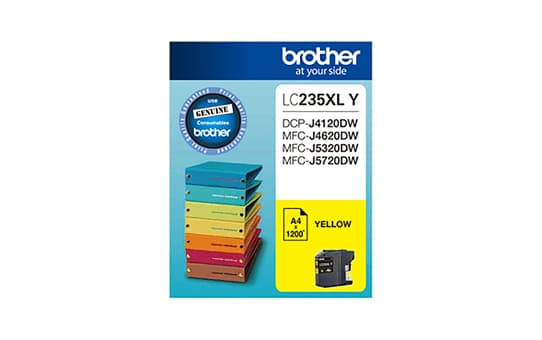 BROTHER BROTHER LC235XLY Yellow 1200 pages Ink cartridge 2770242