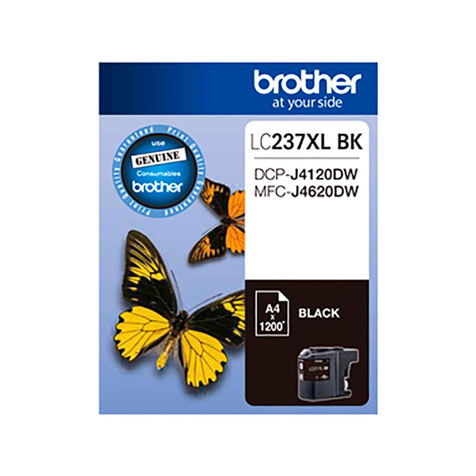 BROTHER BROTHER LC237XLBK Black 1200 pages Ink cartridge 2770243