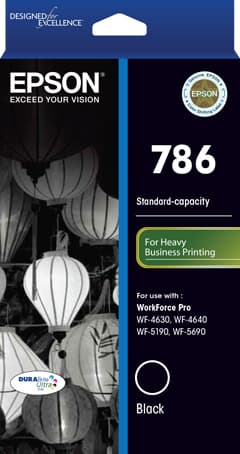 EPSON EPSON 786 Std Blk DURABrite ink (900 page yiel 2943871