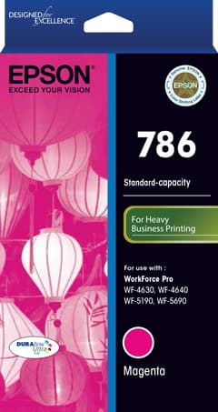 EPSON EPSON 786 Std Magenta DURABrite ink (800 page 2943873