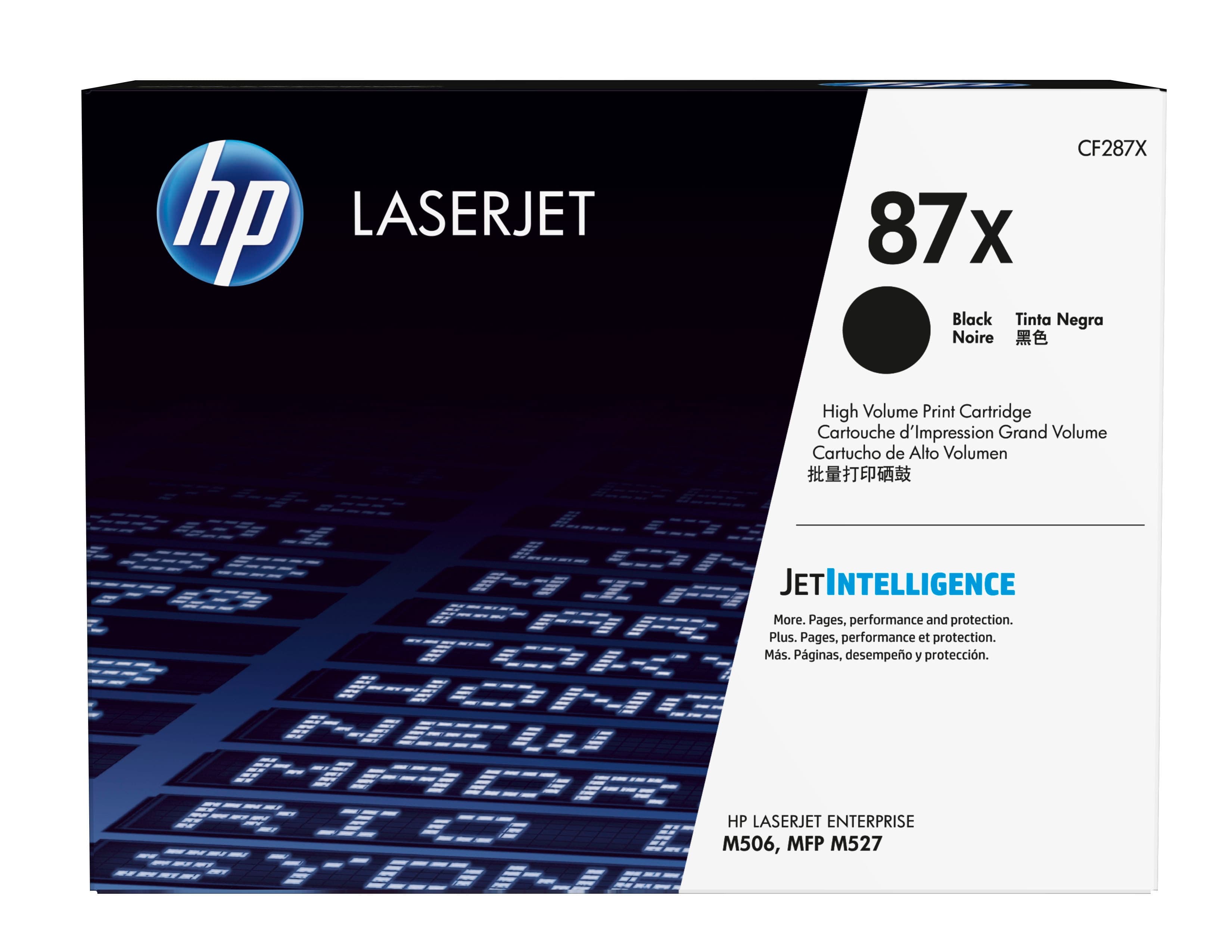 HP HP 87X BLACK HY LJ TONER CART CF287X. 3021448