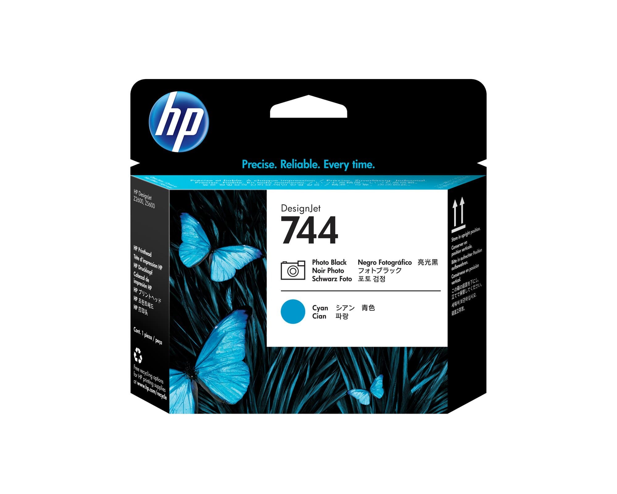HP HP 744 PHOTO BLACK CYAN PRINTHEAD 3294094