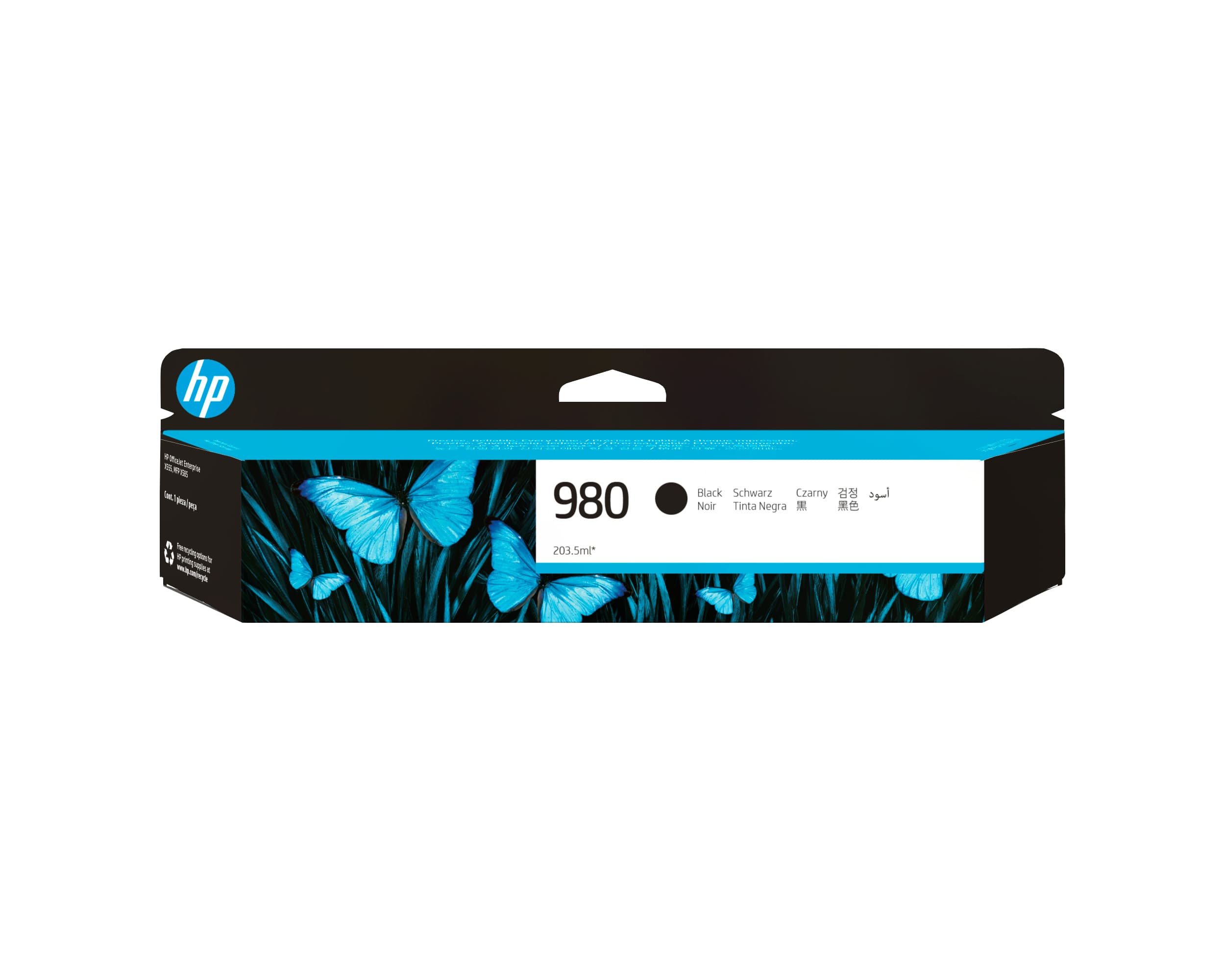 HP HP 980 BLACK INK CART D8J10A 3331122