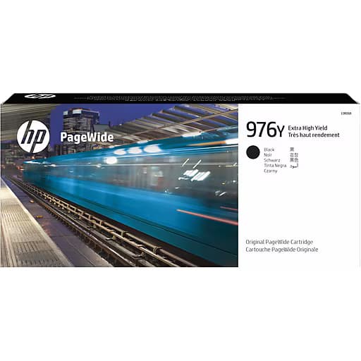 HP HP 976Y BLACK ORIGINAL INK CRTG 3331127