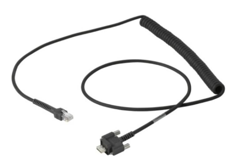ZEBRA ZEBRA CABLE ASSEMBLY VC70 USB TO RJ45 COILED 3335986