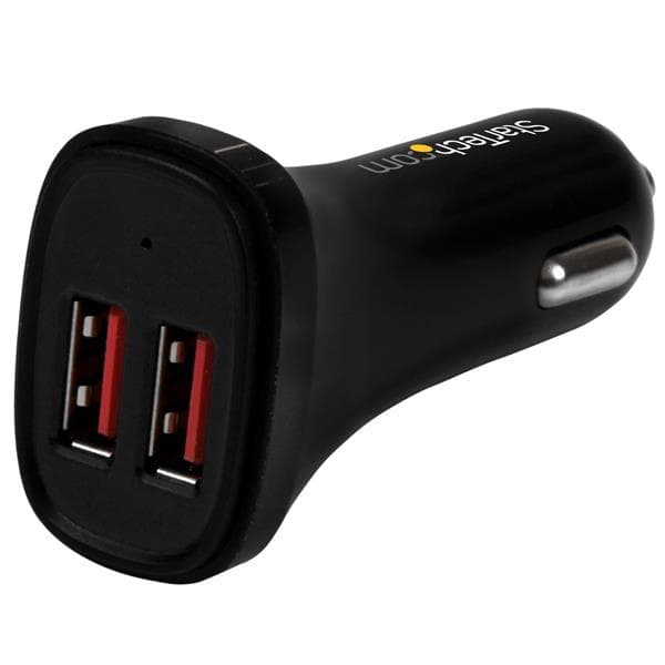 StarTech.com StarTech.com Dual Port USB Car Charger - 24W / 4.8A 3360990