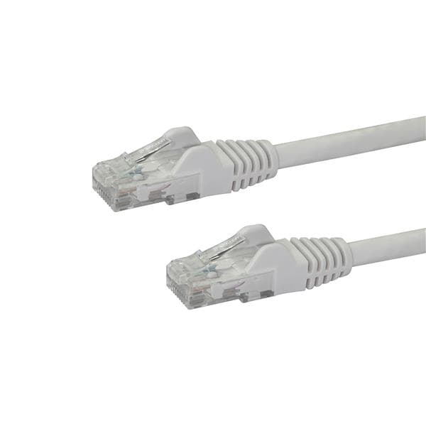 StarTech.com StarTech.com 10m White Snagless UTP Cat6 Patch Cable 3376687