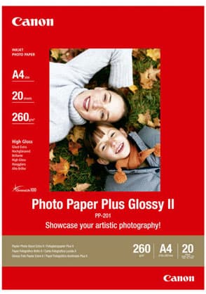 CANON CANON PHOTO PLUS GLOSSY PHOTO III A4 20 PACK 3493415