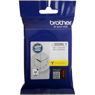 BROTHER BROTHER LC3329XLY 1500 PAGE YELLOW 3585299