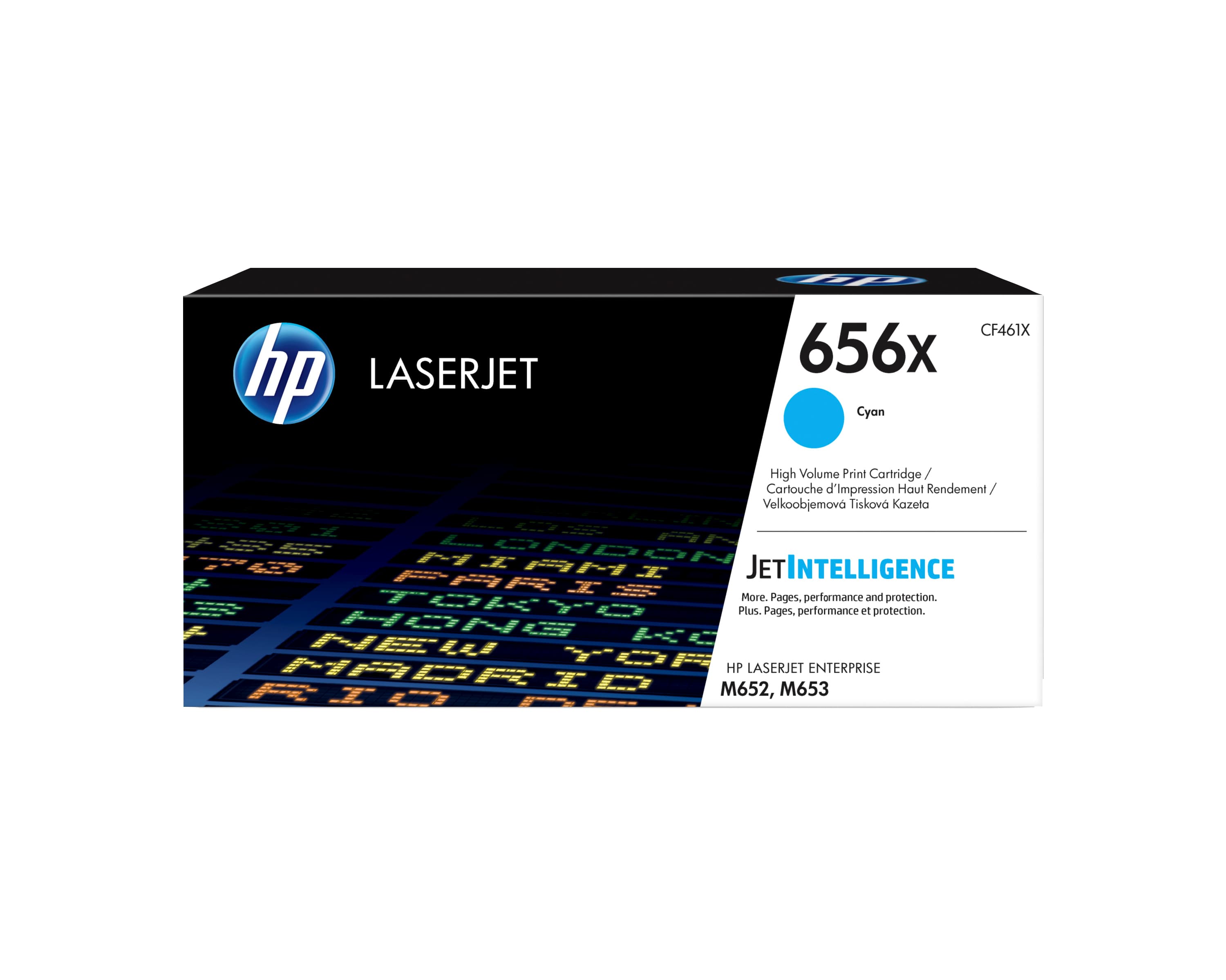 HP HP 656X Cyan LaserJet Toner Cartridge 3617899