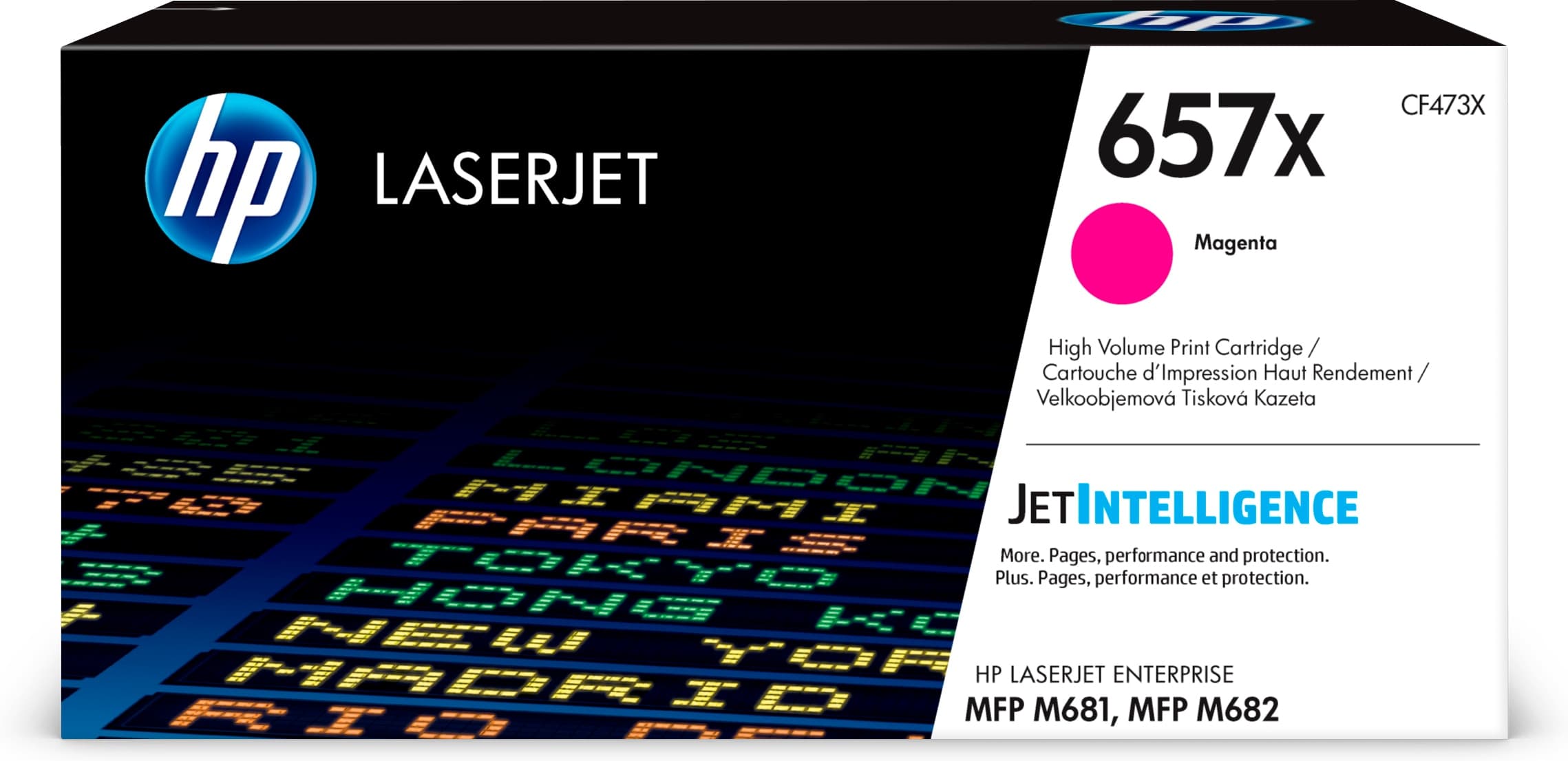 HP HP 657X Magenta LaserJet Toner Cartridge 3617911