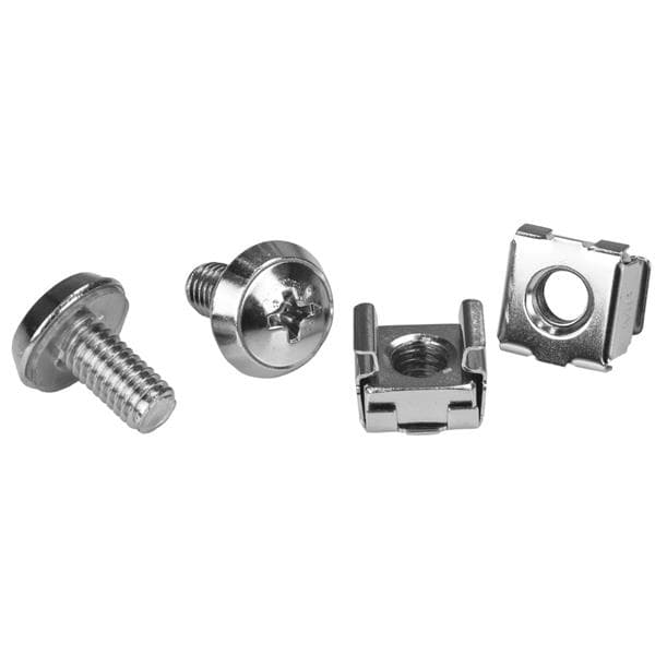 StarTech.com StarTech.com M6 Rack Screws and Cage Nuts - 20 Pack 3657633