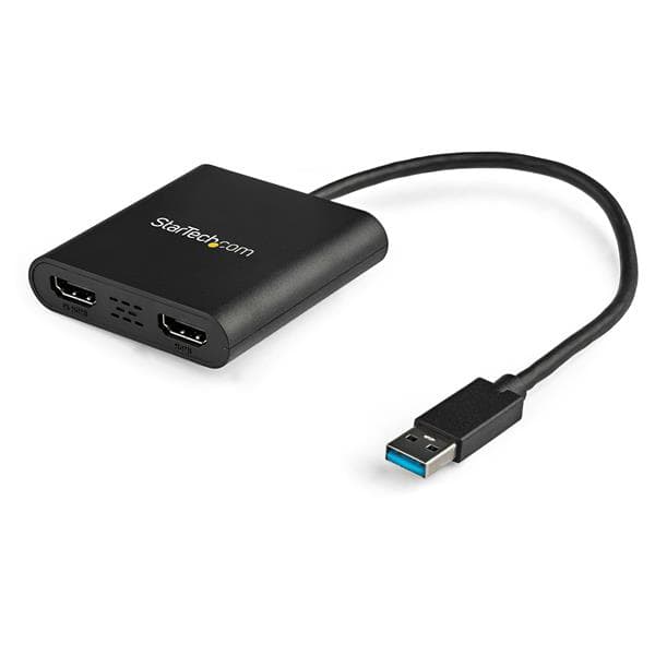 StarTech.com StarTech.com USB to Dual HDMI Adapter - 4K 3677777