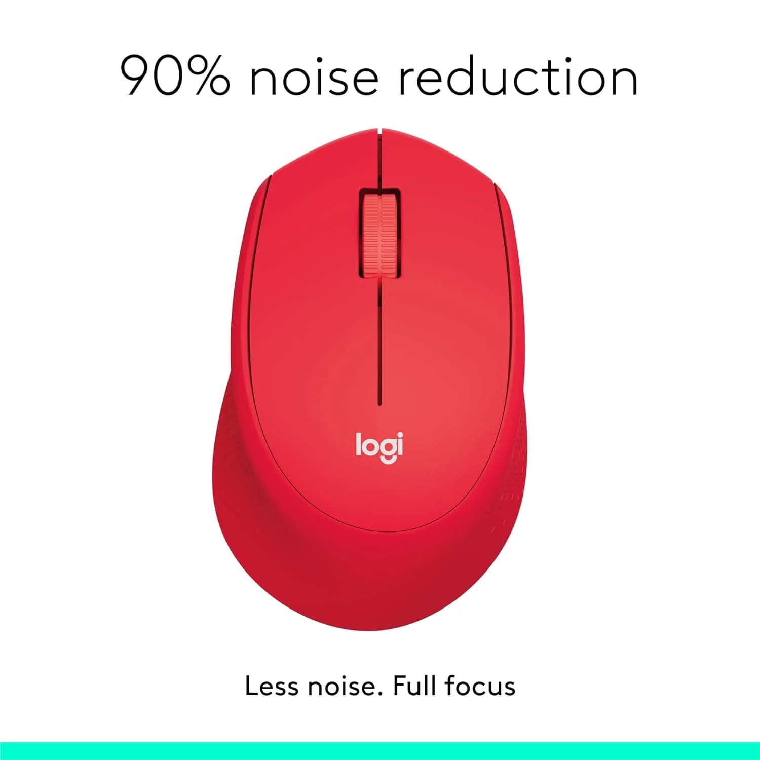 LOGITECH LOGITECH M331 SILENT PLUS MOUSE - RED 3680801