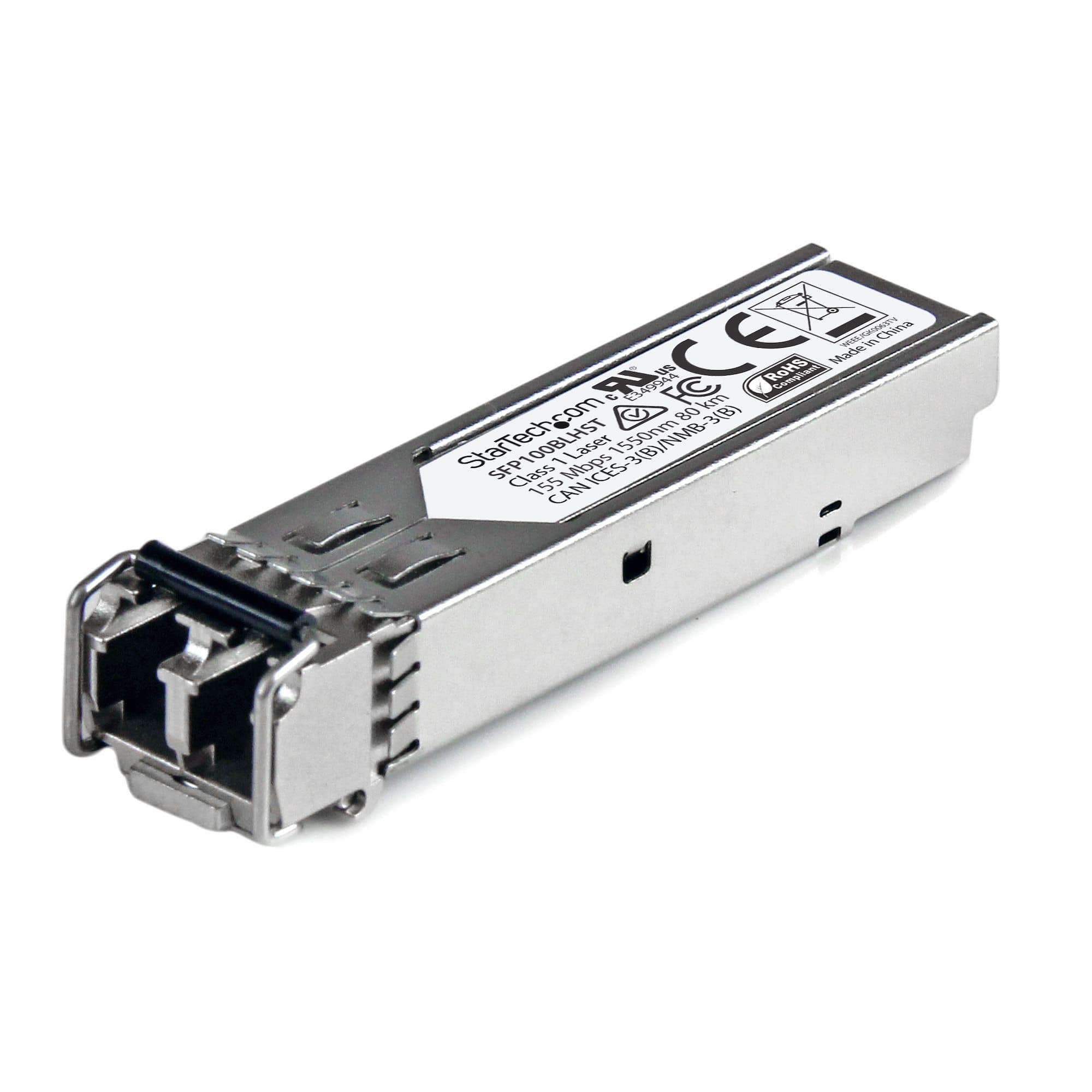 StarTech.com StarTech.com MSA Compliant 100Base-LH SFP - SM 80 km 3715539