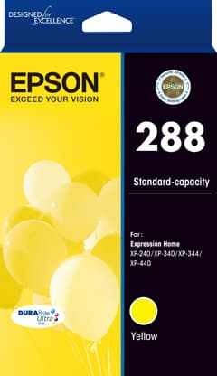 EPSON EPSON 288 STD YELLOW DURABRITE INK 3740506