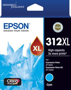 EPSON EPSON 312XL CYAN INK CLARIA PHOTO HD 3978016