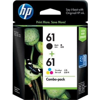 HP HP 61 BLACK / TRI-COLOR COMBO PACK INK C 4031725