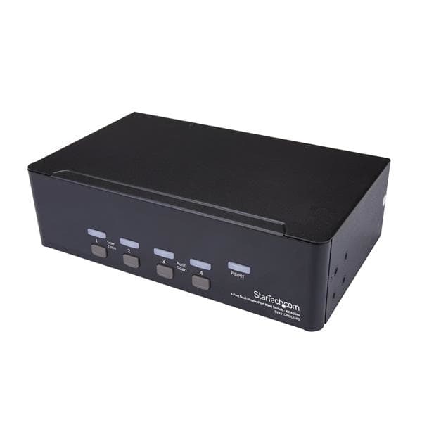 StarTech.com StarTech.com KVM Switch 4 port Dual DisplayPort 4K60 4157163