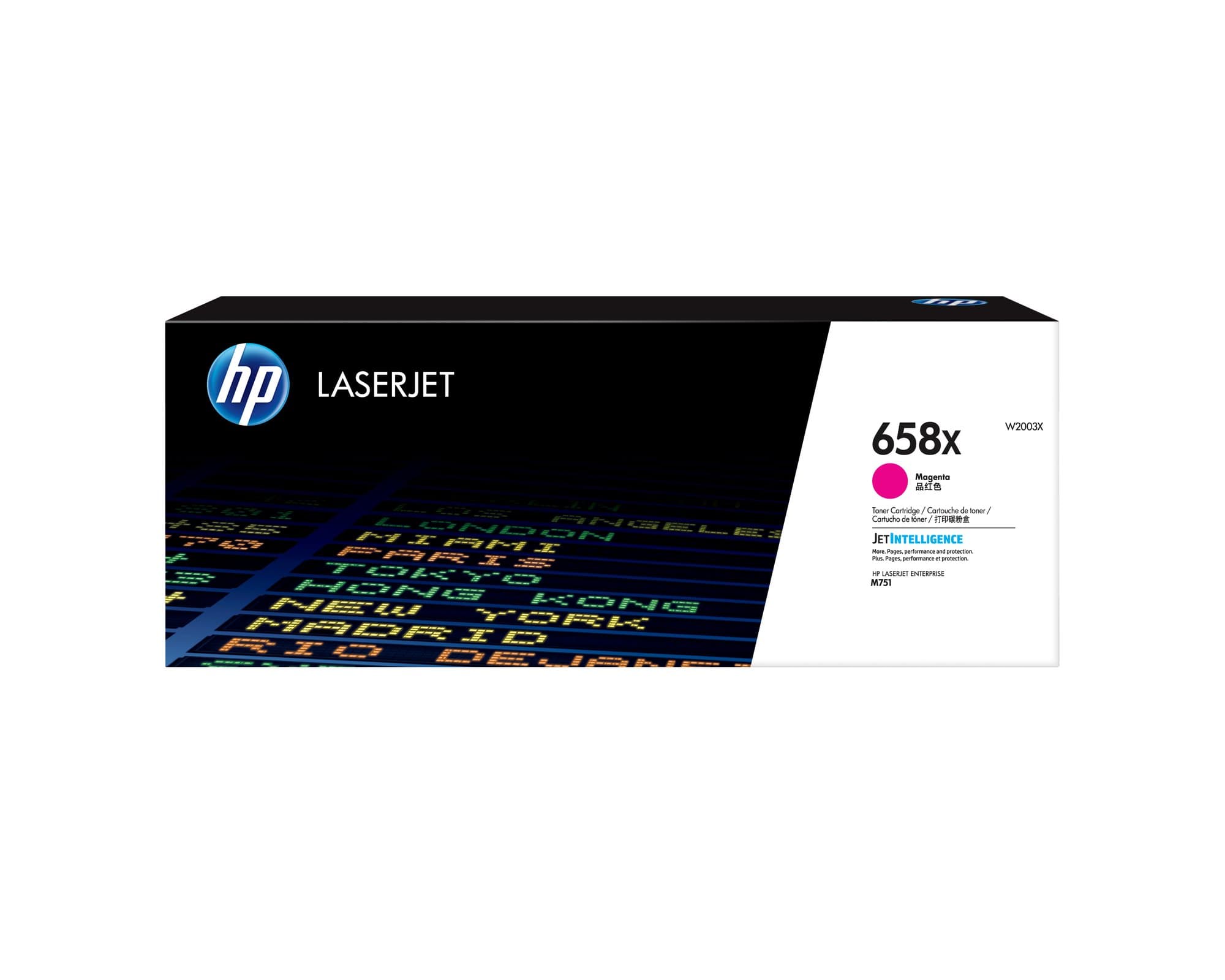 HP HP 658X MAGENTA LASERJET TONER CARTRIDGE 4490838