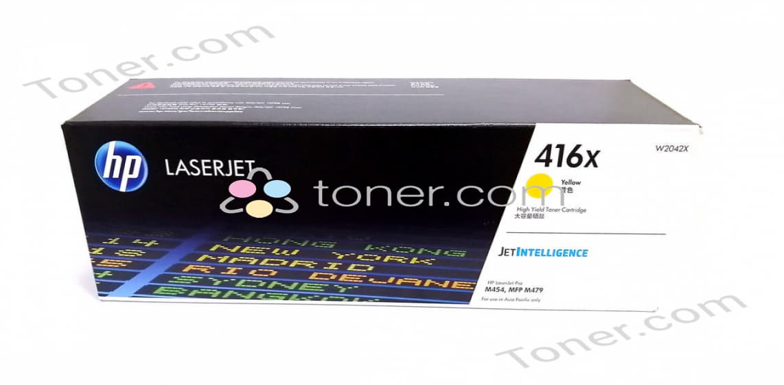 HP HP 416X YELLOW LASERJET TONER CARTRIDGE 4490848