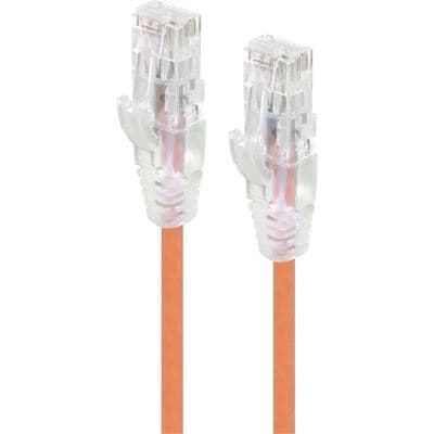 ALOGIC ALOGIC 2M ORANGE SLIM CAT6 CABLE UTP 28AWG 4504887